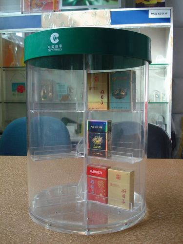有机玻璃展示架 有机玻璃旋转架 有机玻璃制品 香烟展示柜图片,有机